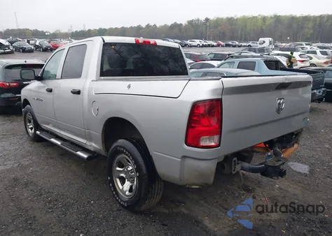 2012 Ram 1500 St из США, поврежденный, VIN 1C6RD6KP9CS242536